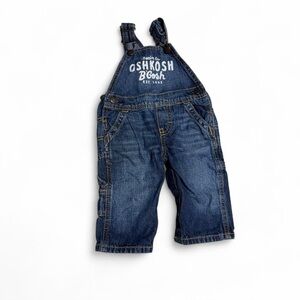 OshKosh B'gosh Dark Blue Denim Overalls